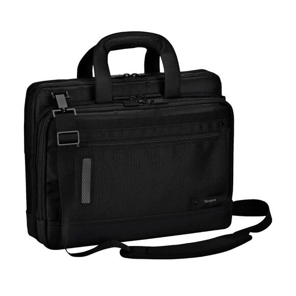 Targus Laptop Bag 15.6" Revolution Briefcase Travel Office Black Top Load NEW - Picture 1 of 6